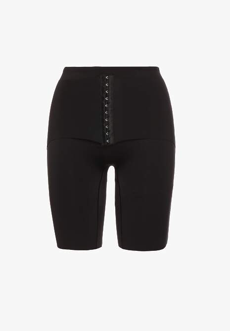 Czarna Bielizna modelująca Majtki Typu Szorty High Waist Liradelle