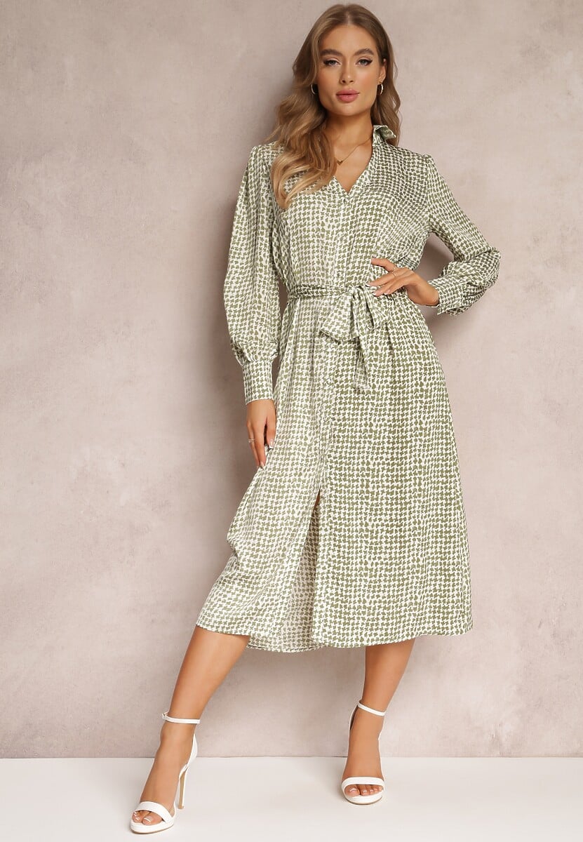 Zielona Sukienka Agarine