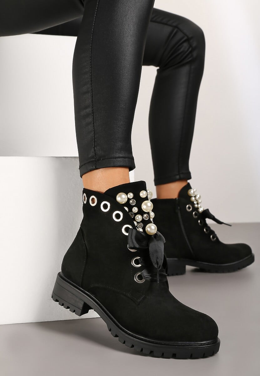 Brązowe Botki Aufer