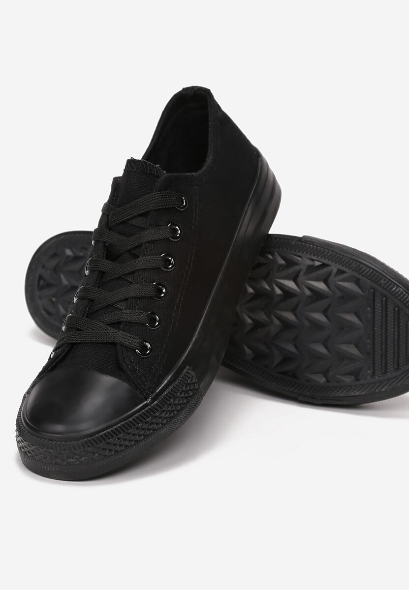 Czarne Trampki Lakelet