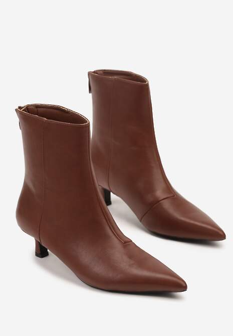 Brązowe Botki Vices  na Kaczuszce Falomara