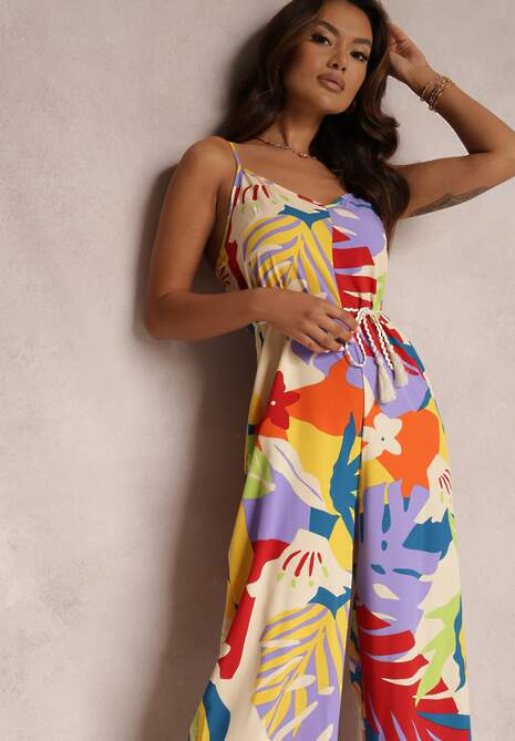 Fioletowy Kombinezon Queally