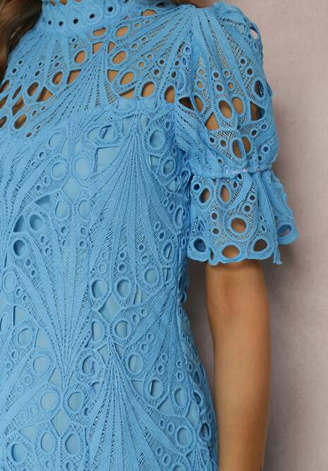 Niebieska Sukienka Aeryse