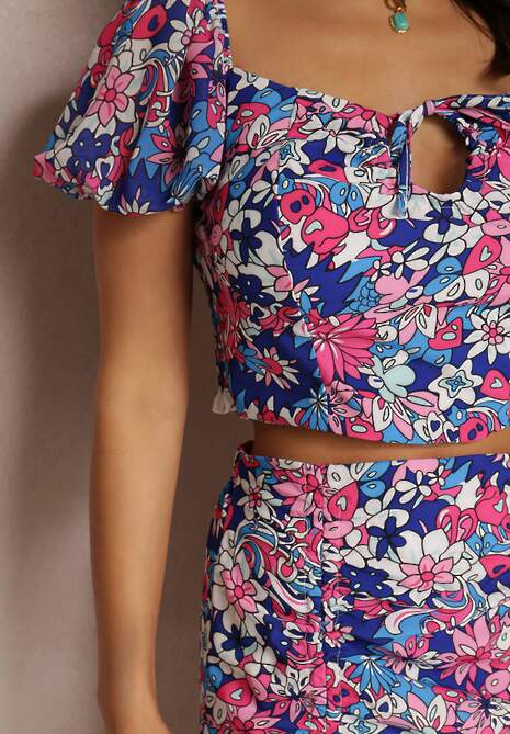 Granatowy Komplet Caliera