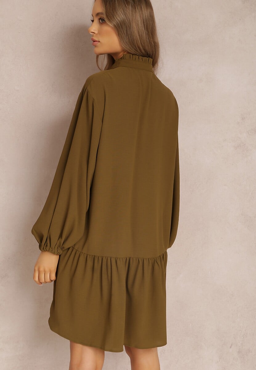 Ciemnozielona Sukienka Oromeda