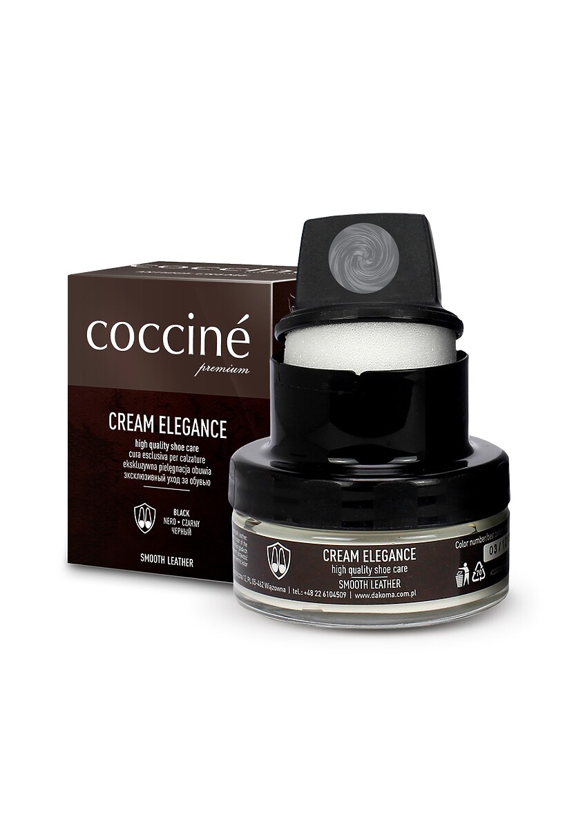 Brązowy Krem Coccine do Pielęgnacji Obuwia