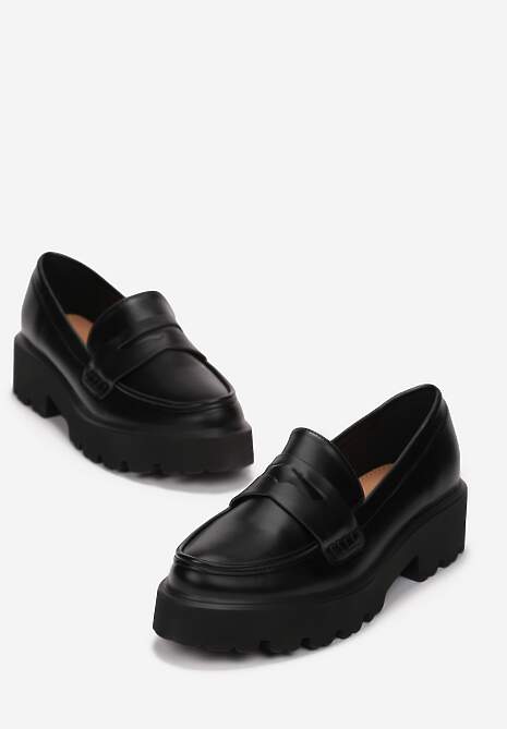 Czarne Mokasyny Dansitu