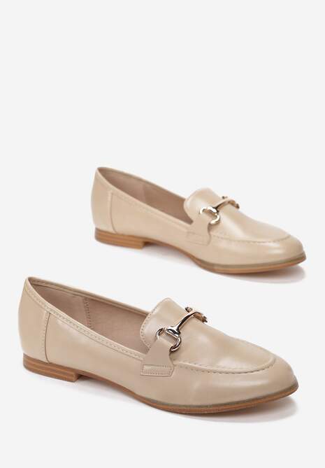 Beżowe Mokasyny Sakina