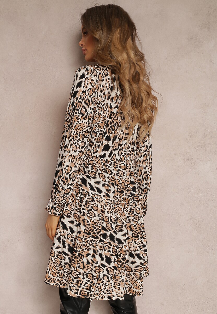 Brązowa Sukienka Aethiphia