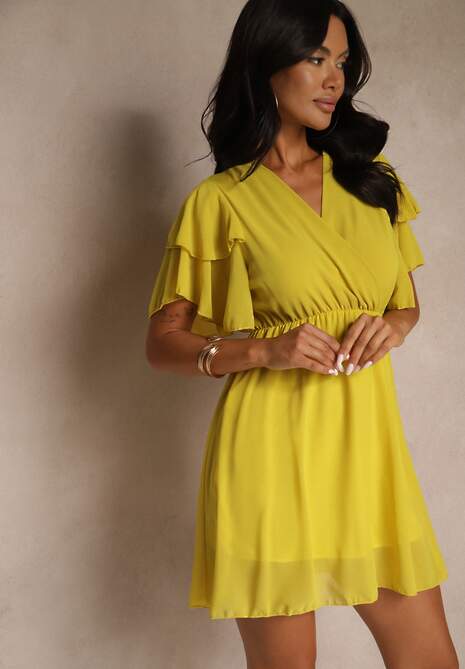 Żółta Sukienka Nemele