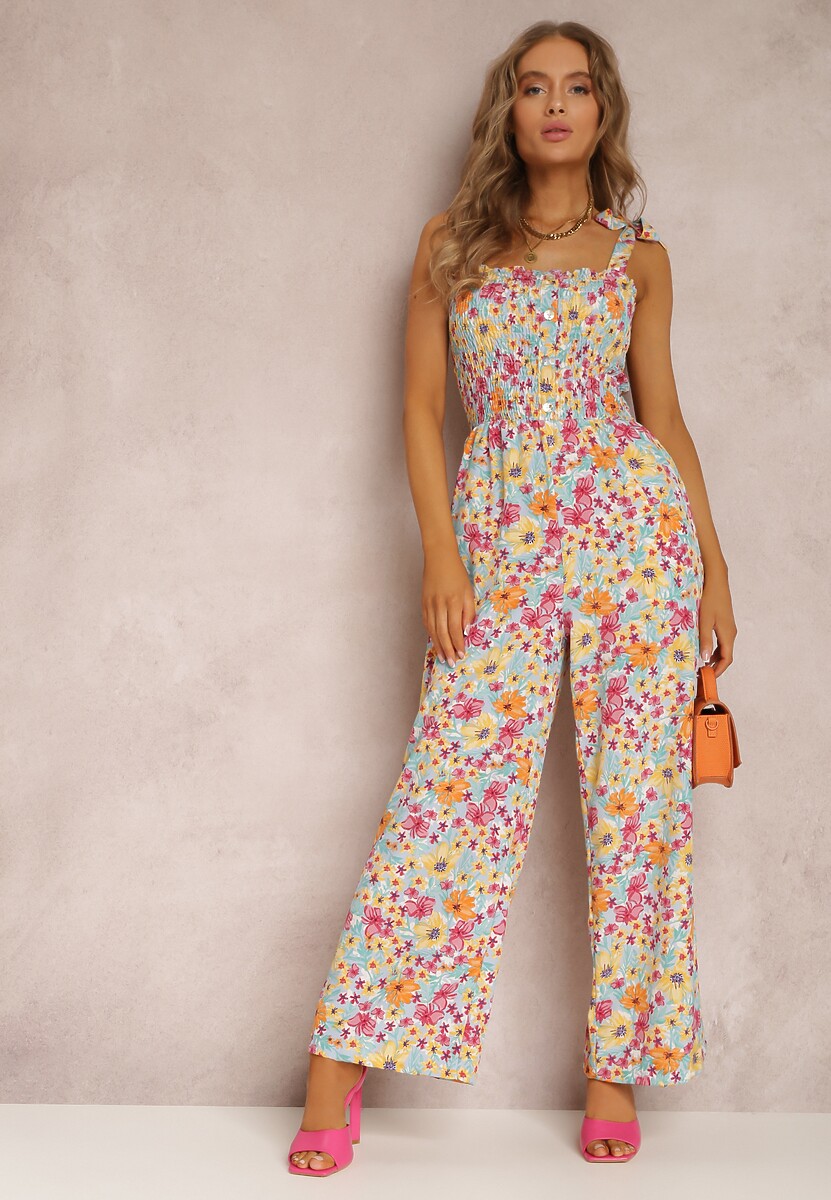 Niebiesko-Różowy Kombinezon Laodena