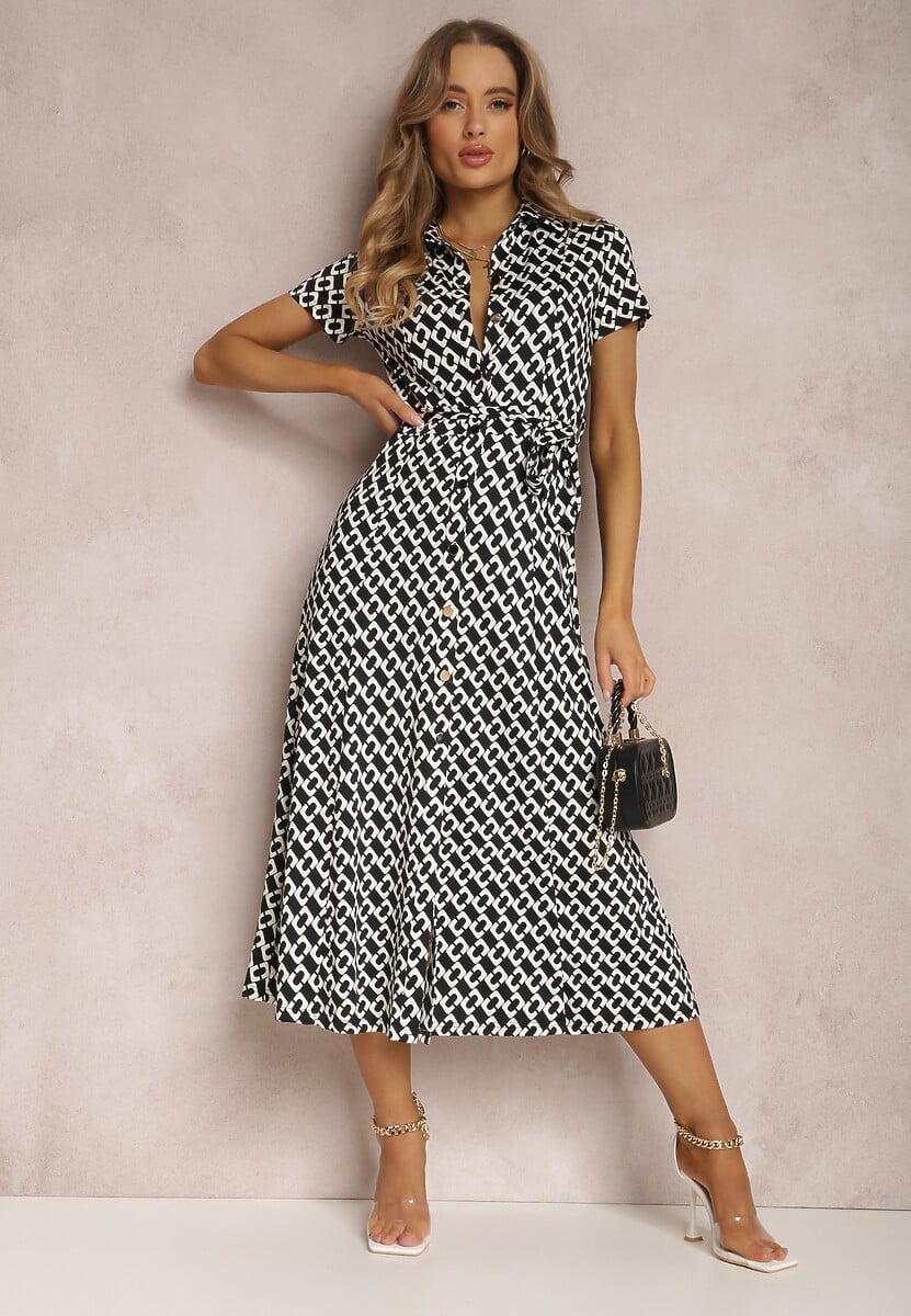 Czarna Sukienka Prixia