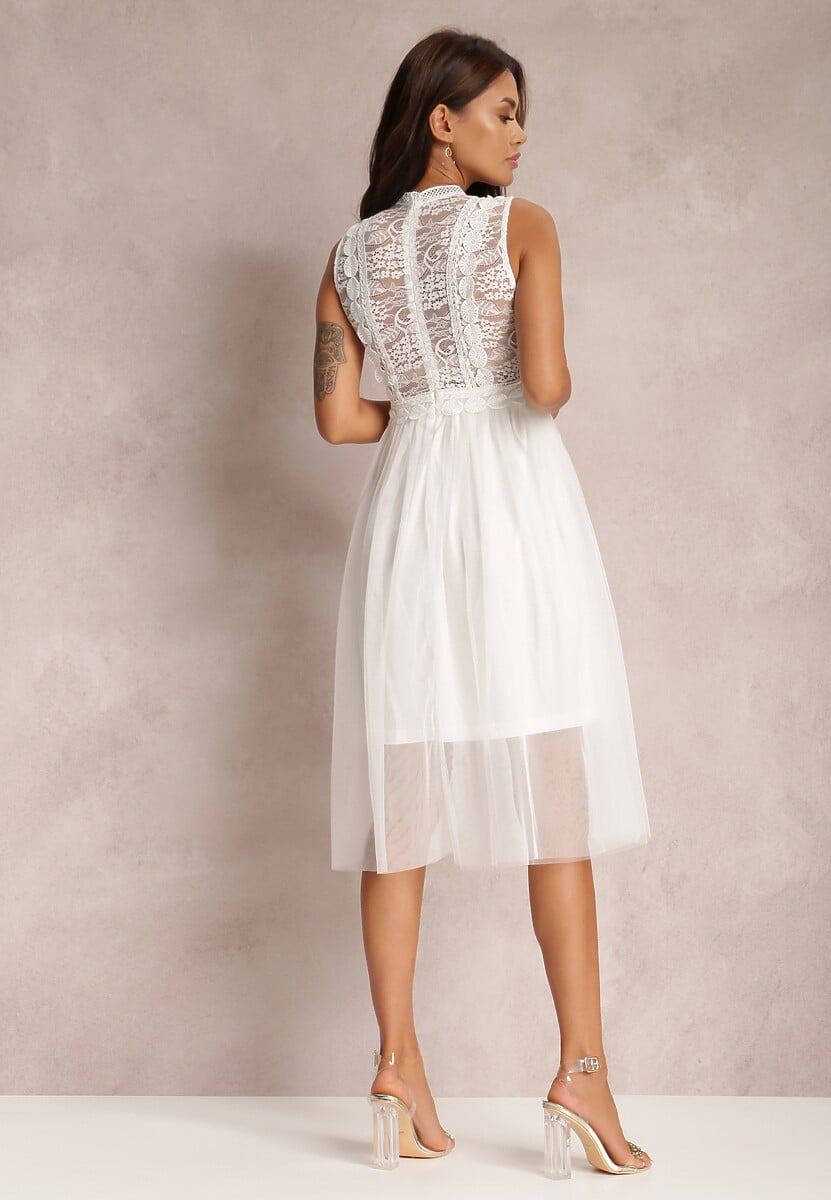 Biała Sukienka Lawrence