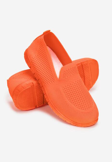 Pomarańczowe Tenisówki Pasquier