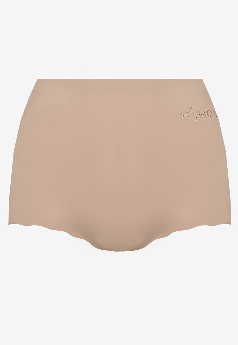 Ciemnoszara Bielizna Modelująca Figi z Wysokim Stanem z Cyrkoniami Namsilene