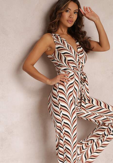 Beżowy Kombinezon Phellaera