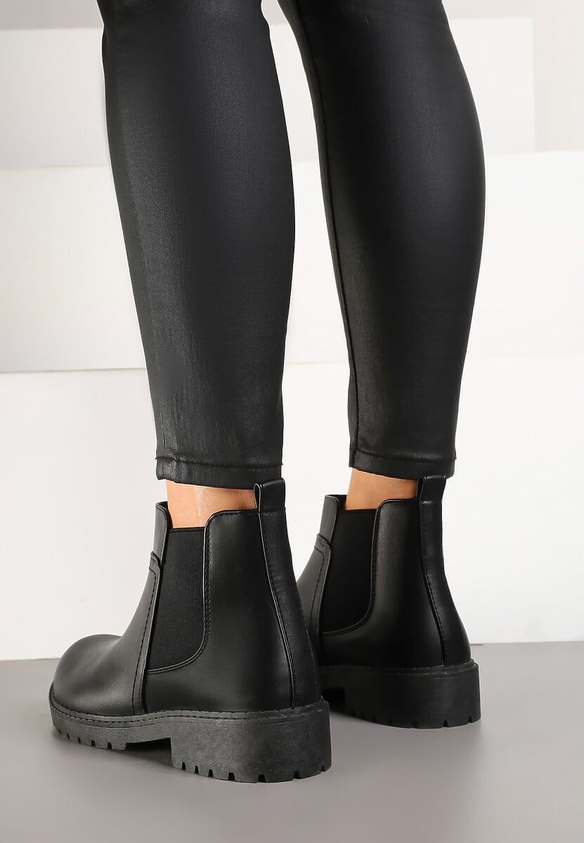 Czarne Botki Hillridge