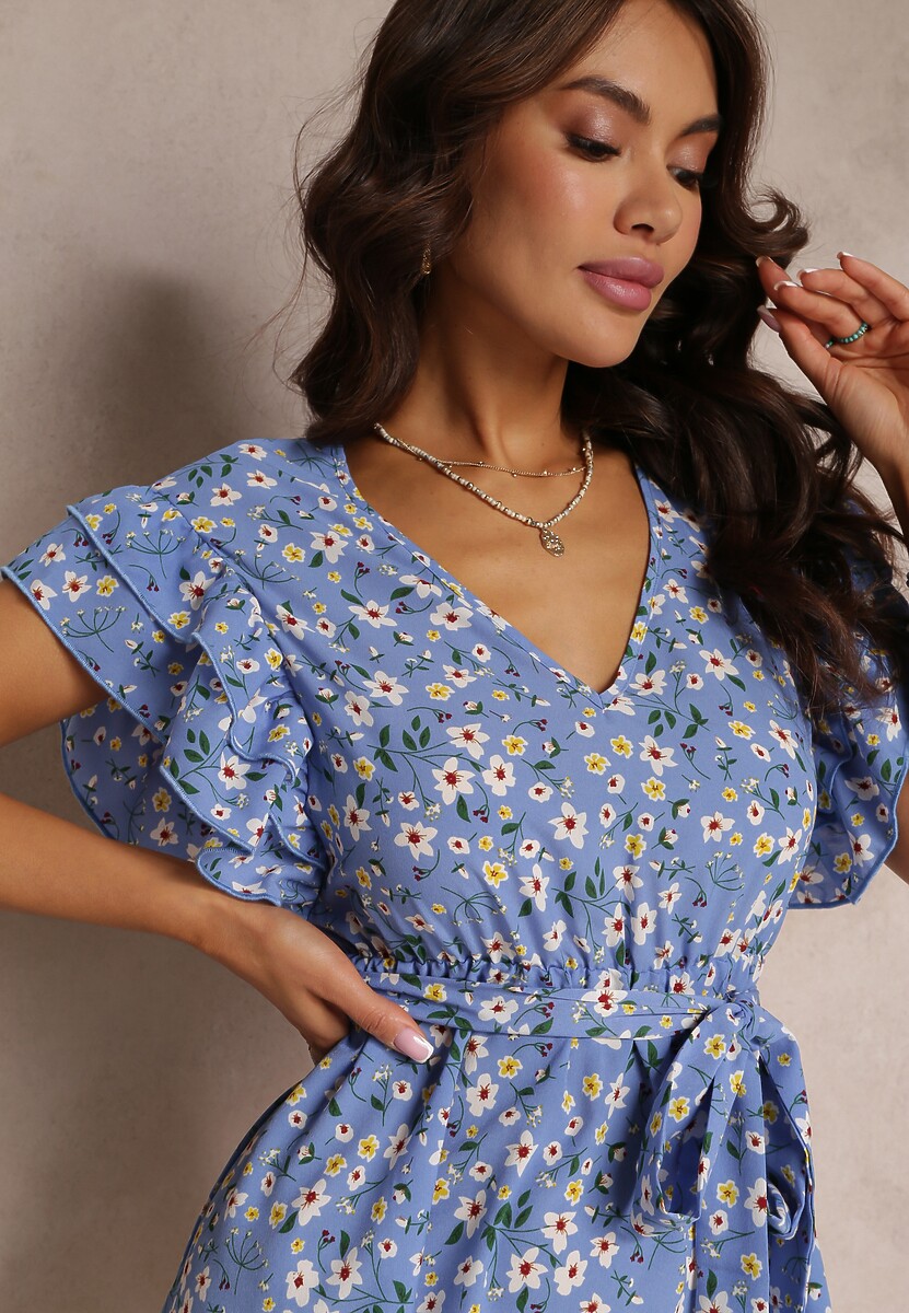 Niebieska Sukienka Diosisha