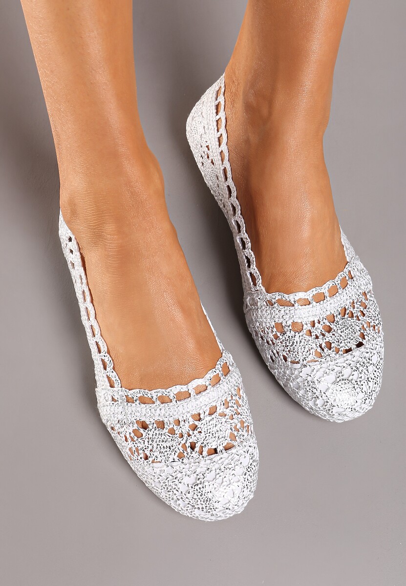 Srebrne Balerinki Yaza