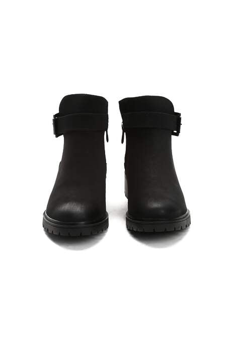 Czarne Matowe Botki It's Better