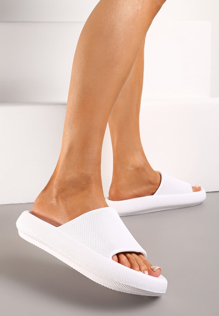 Czarne Piankowe Klapki w Stylu Basic Oreithano