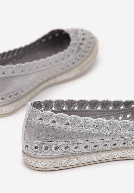 Srebrne Balerinki Phiase