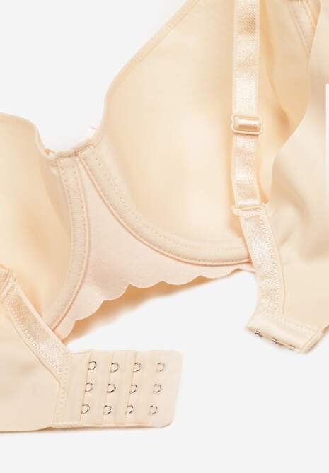 Jasnobeżowy Biustonosz Oddychający Typu Spacer Namsari