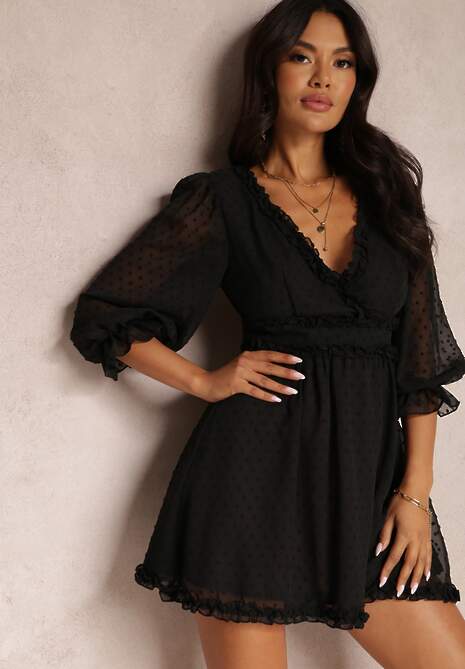 Czarna Sukienka Thelaia