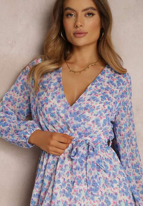 Niebieska Sukienka Hellolea