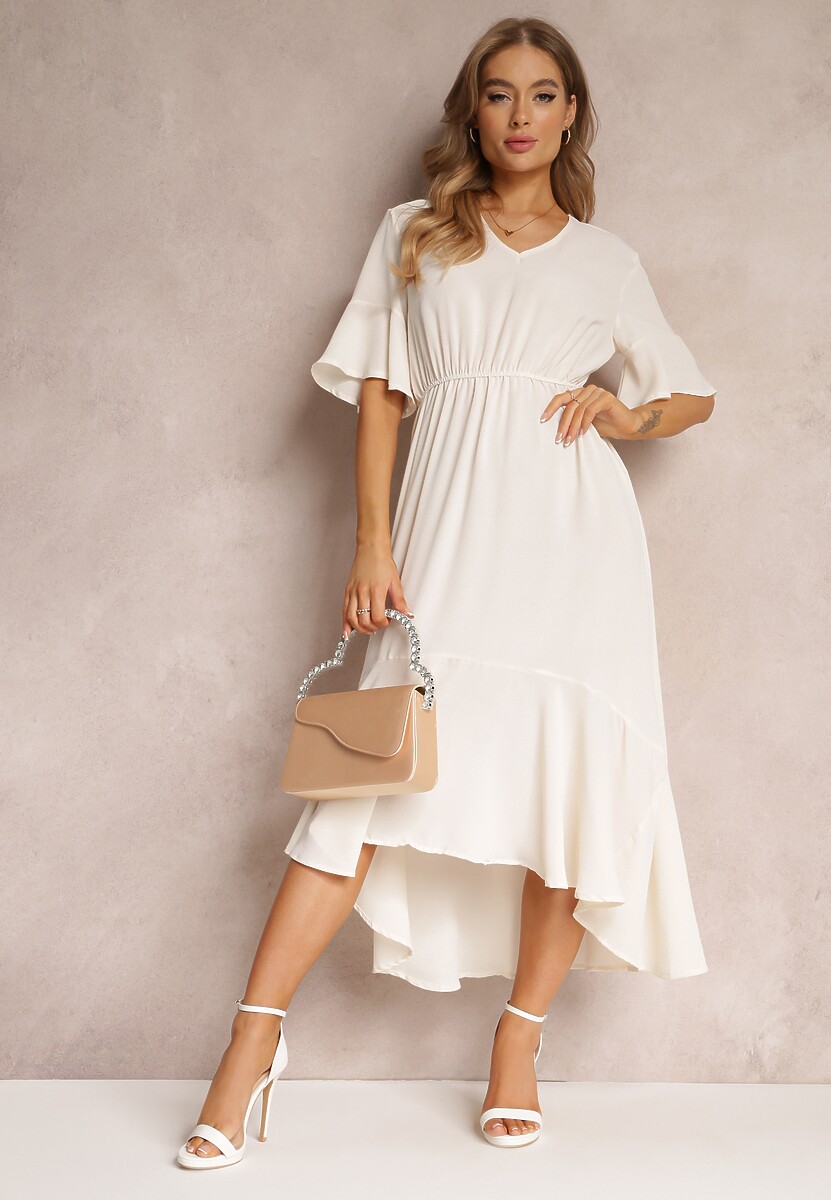 Beżowa Sukienka Parthesio