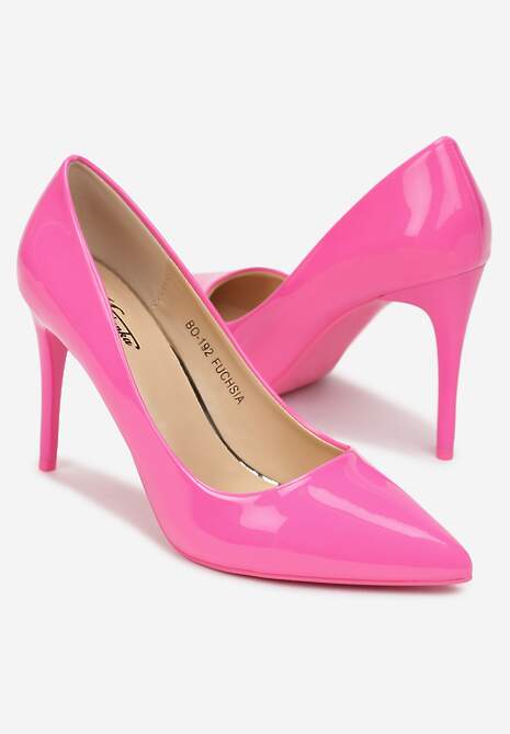 Fuksjowe Szpilki Lakierowane Goiphia
