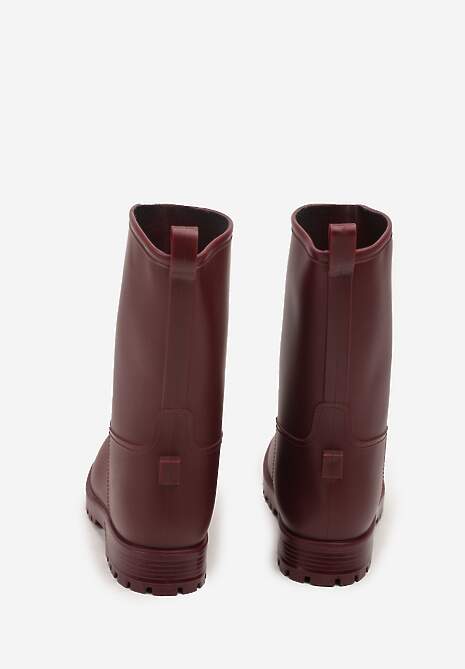 Bordowe Casualowe Kalosze Dirrive