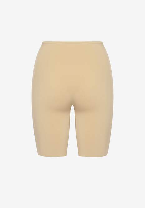 Beżowa Bielizna modelująca Majtki Typu Szorty High Waist Liradelle