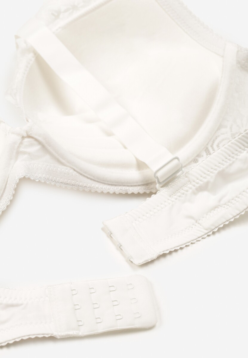 Jasnobeżowy Biustonosz z Efektem Push Up Quinata