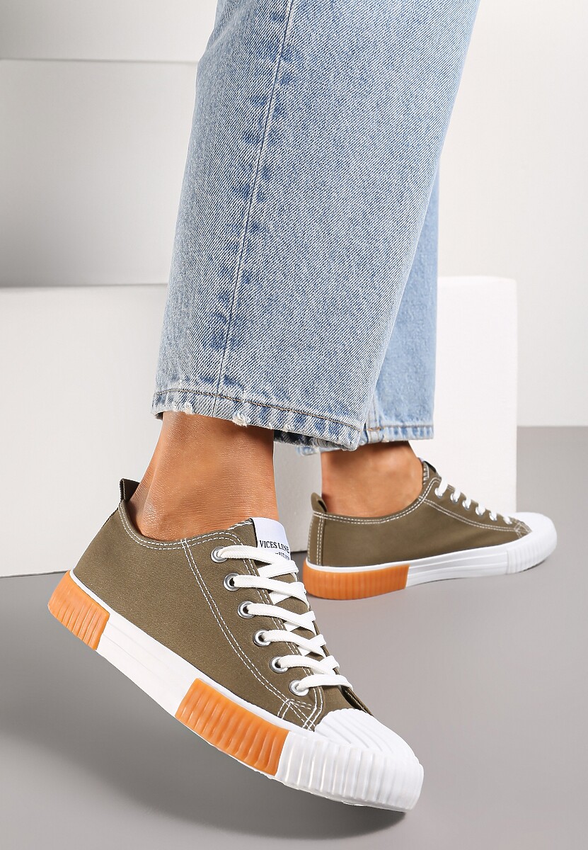 Beżowe Trampki Athizephila