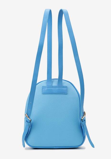 Niebieski Plecak ze Złotymi Wykończeniami i Łańcuchem wokół Rączki Jianula