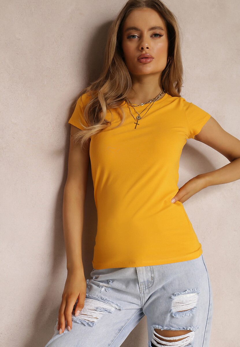 Biały T-shirt Ariema