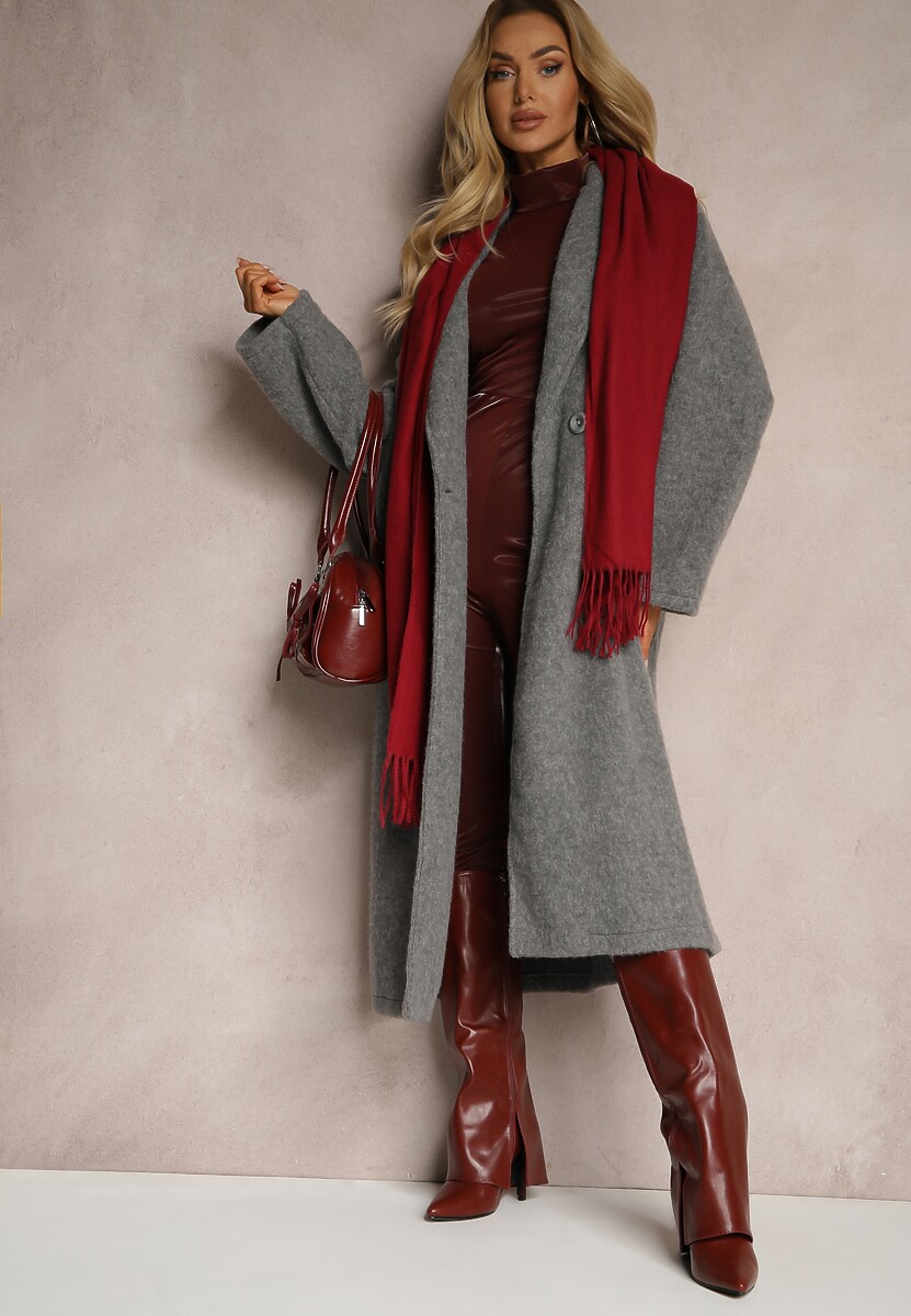 Ciemnobordowy Szalik Michfyndar