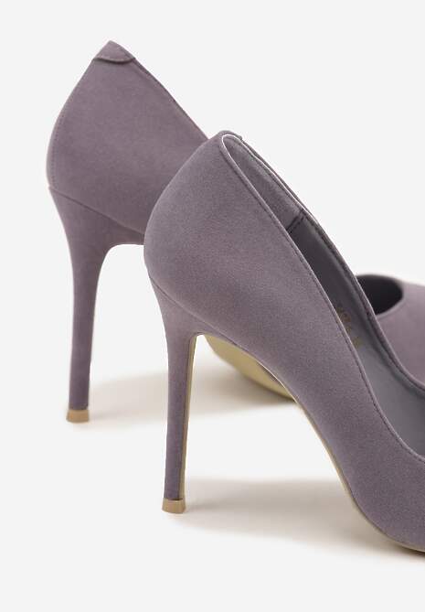 Ciemnoszare Szpilki Marako