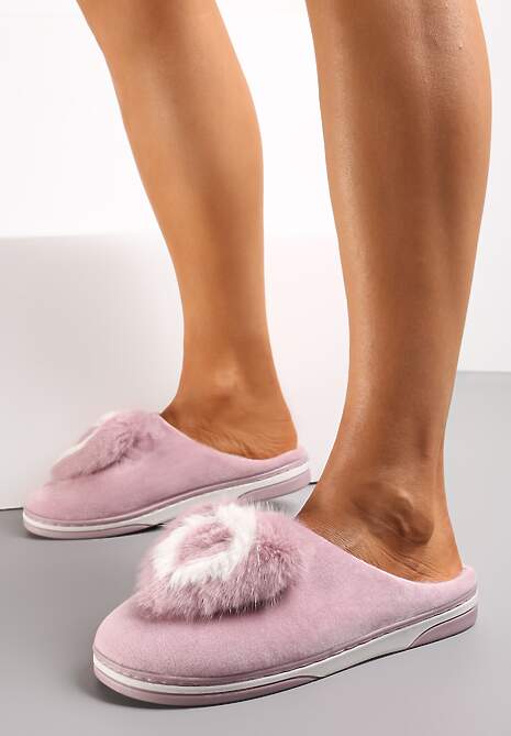 Różowe Kapcie Pyrhede