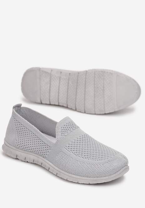 Szare Tenisówki Pasquier