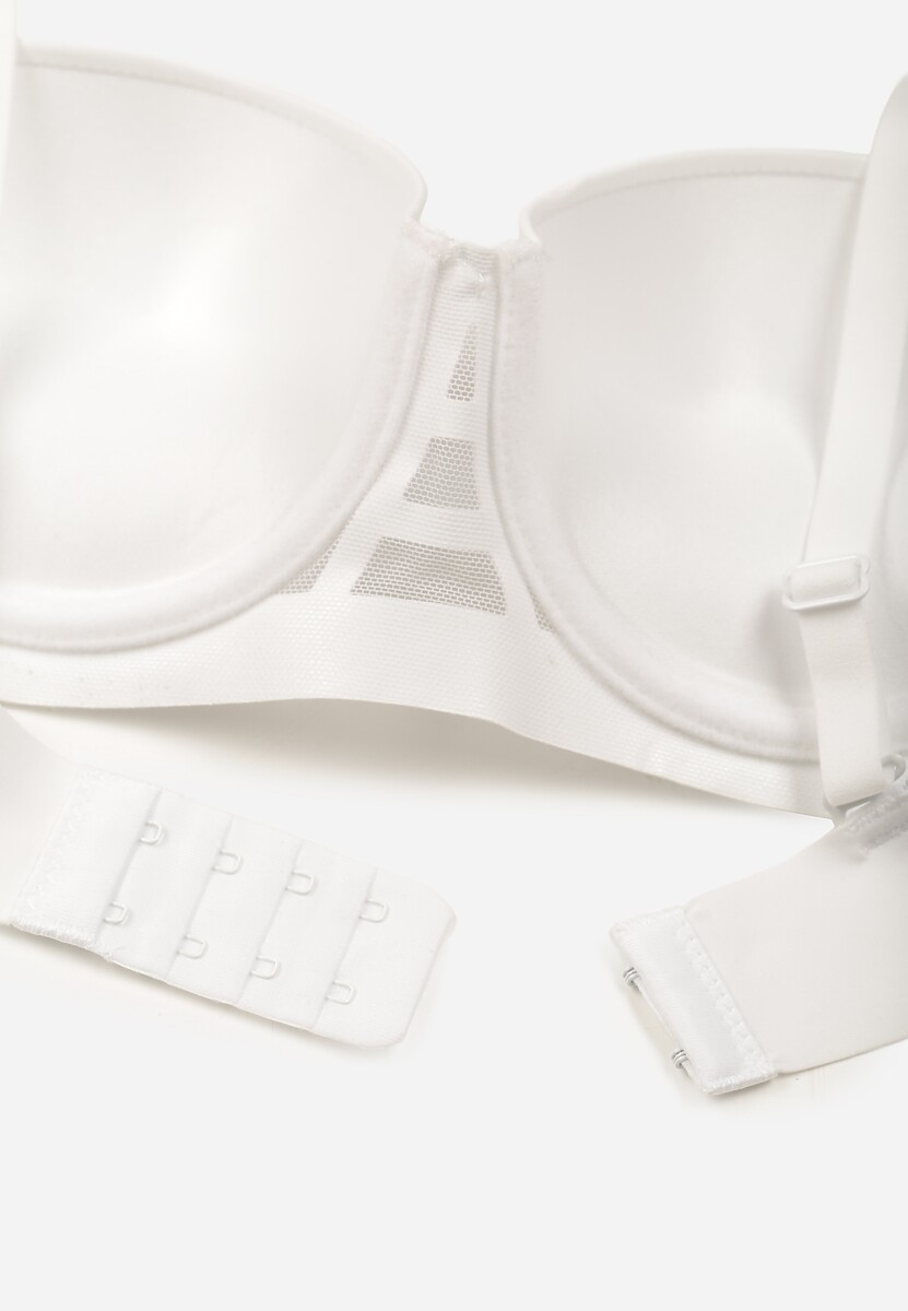 Biały Klasyczny Biustonosz Typu Balkonetka Doriesana