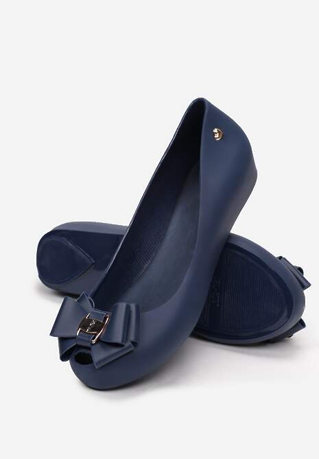 Granatowe Balerinki Alarope