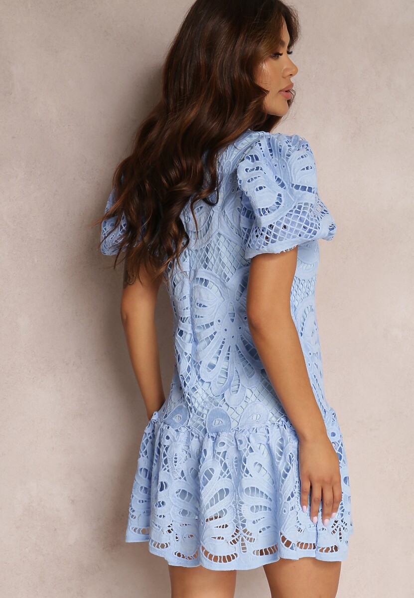 Jasnoniebieska Sukienka Amathinna