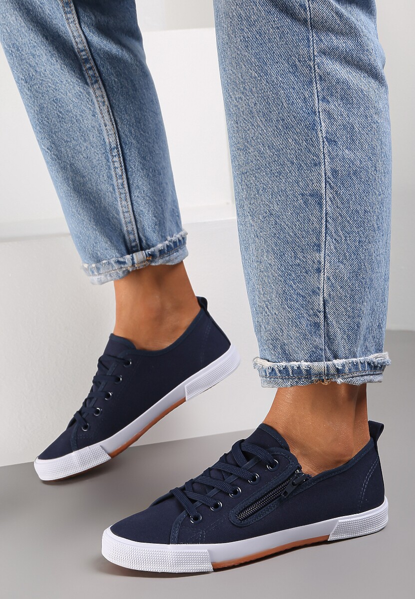 Granatowe Tenisówki Salodella