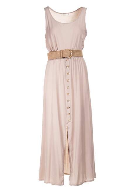 Jasnobeżowa Sukienka Loraeshell