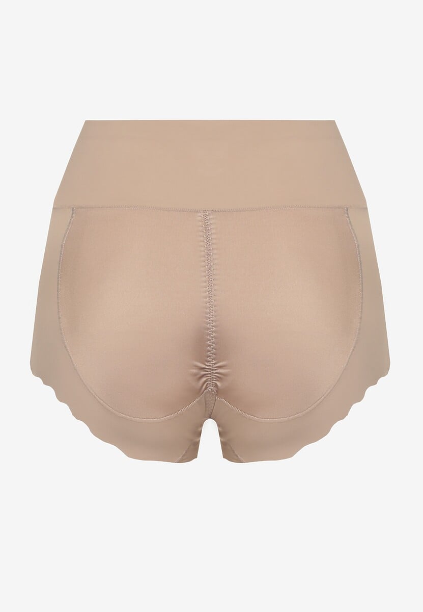 Ciemnoszara Bielizna Modelująca Figi z Wysokim Stanem z Cyrkoniami Namsilene