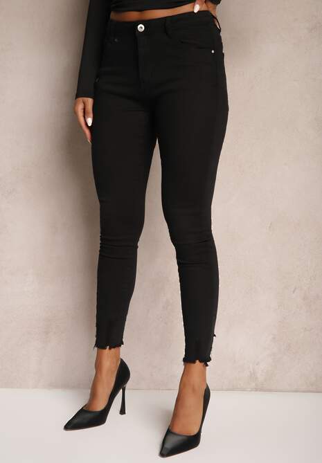 Czarne Spodnie Skinny Tenyrea