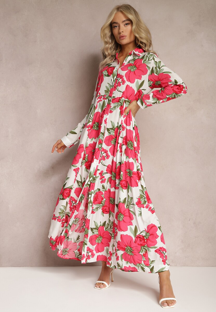 Biała Sukienka Katyne