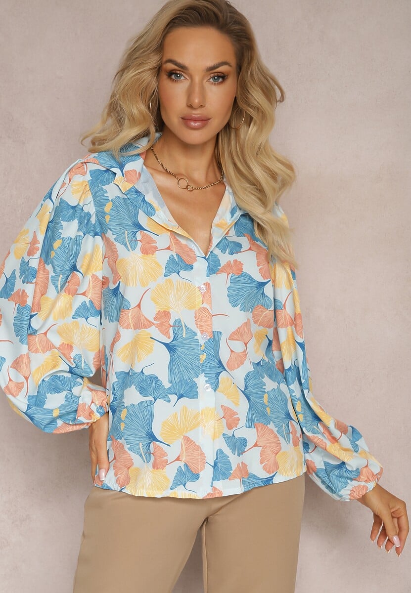 Niebieska Koszula Kharena